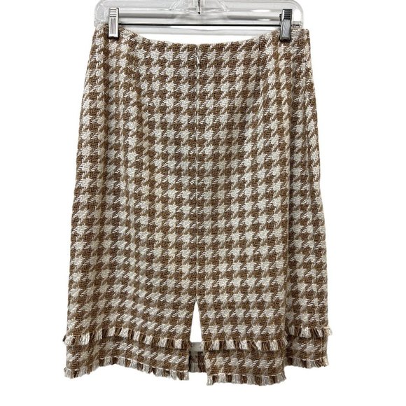 Allen by Allen Schwartz Tweed Suit Skirt Jacket Lovely Powerful Executive - Picture 10 of 11